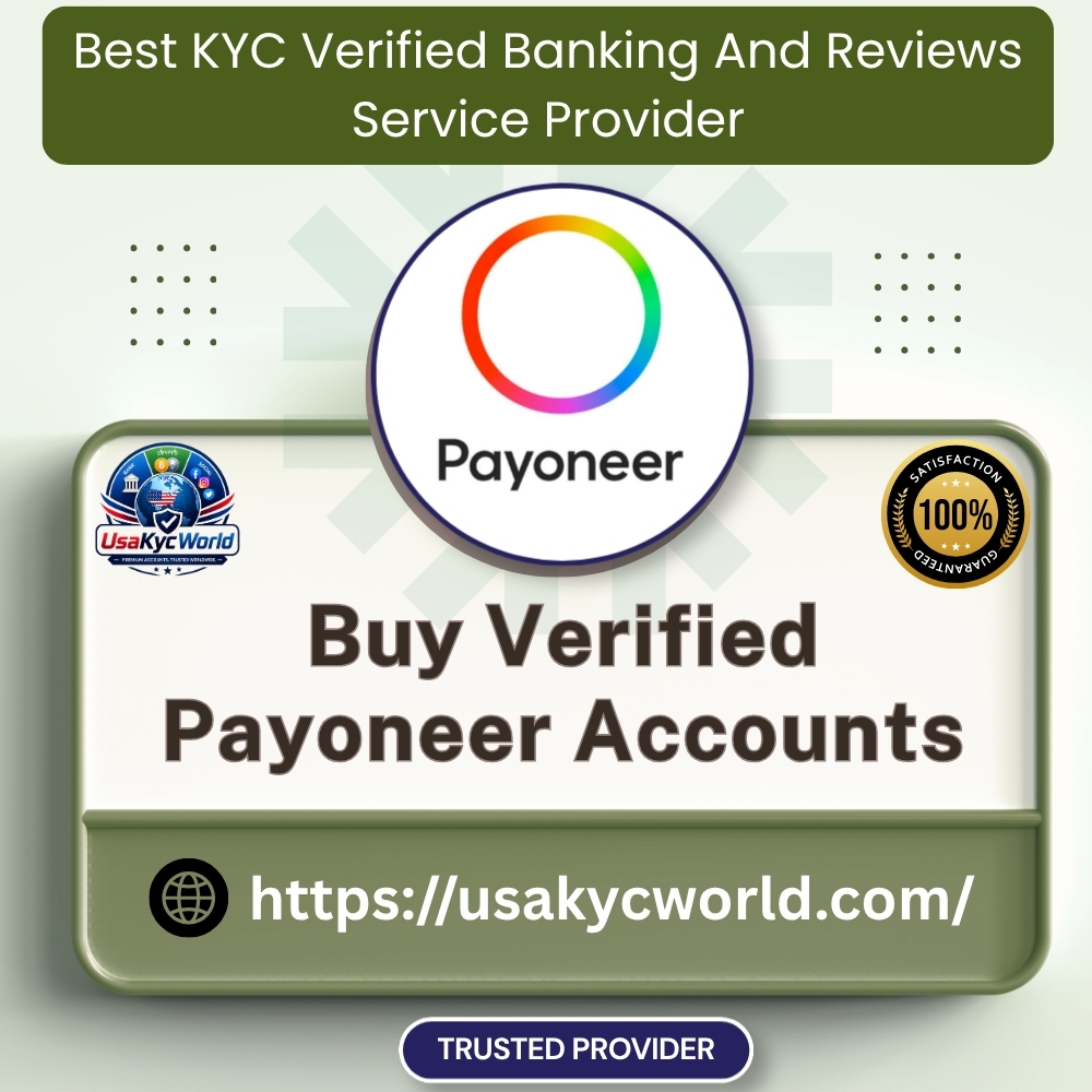 Buy Verified Payoneer Accounts